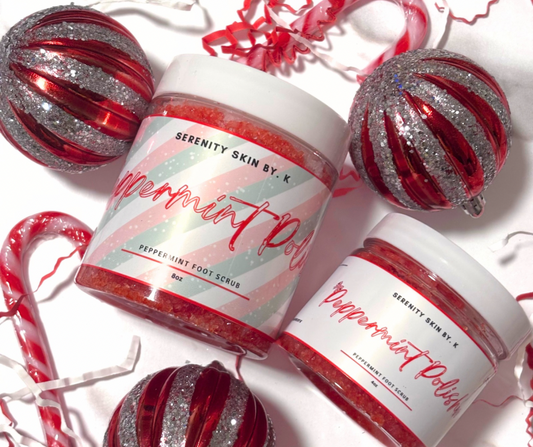 Peppermint Polish Foot Scrub